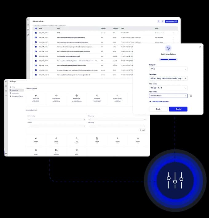 Flexible configuration section image