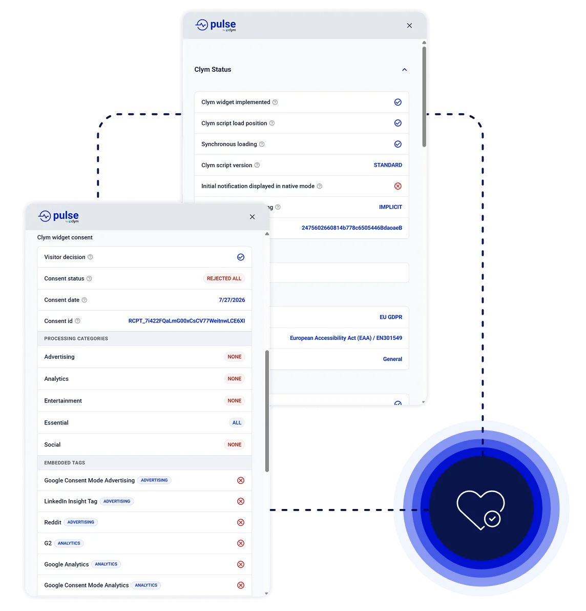 Clym Pulse Clym Widget Health
