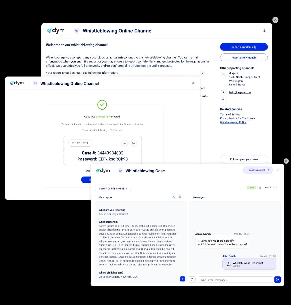 Whistleblowing Hero image
